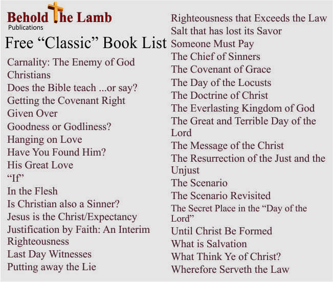 Classic Book List